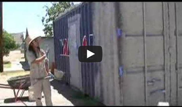 How To Stucco a Metal Shipping Container